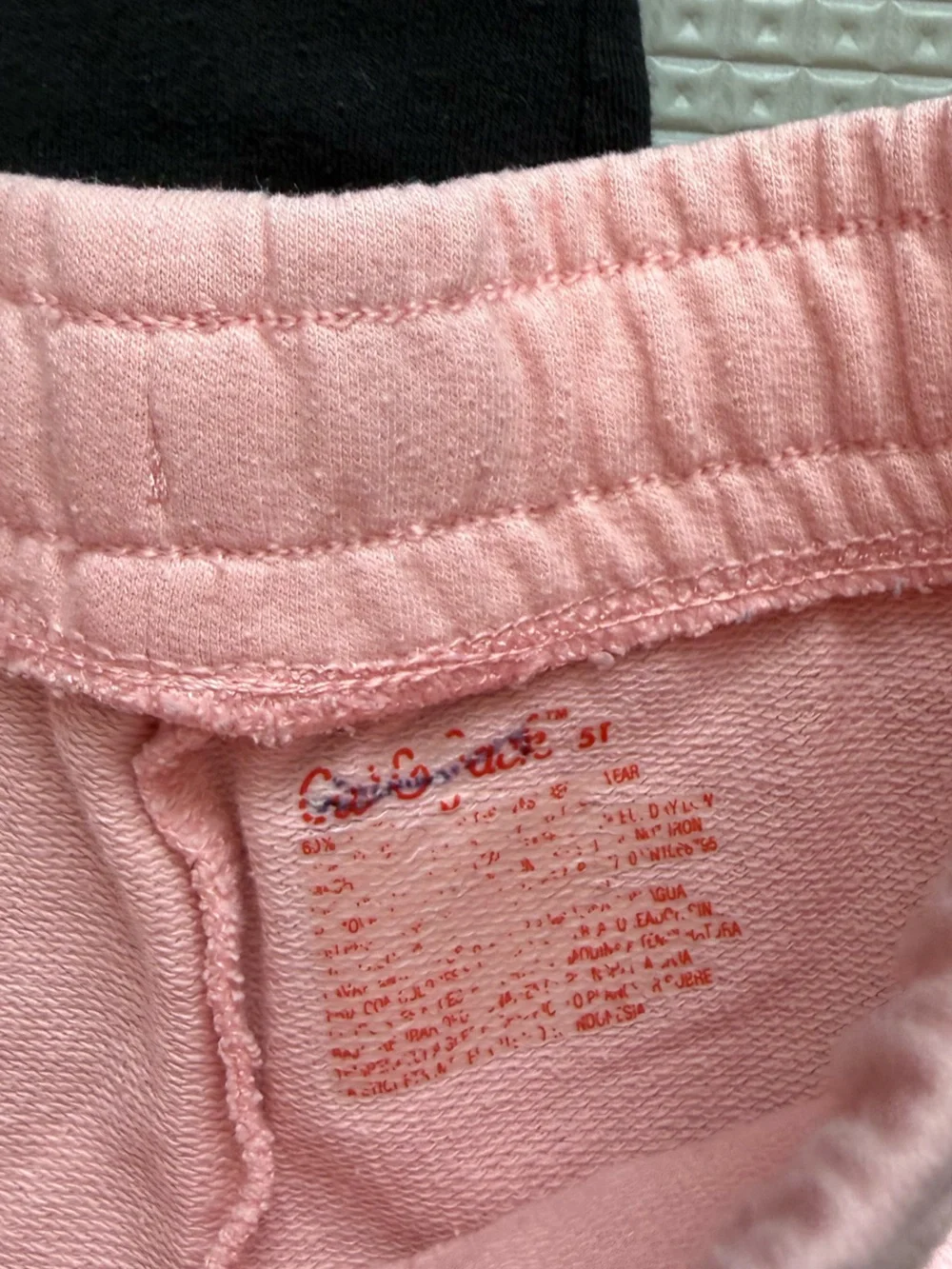 Nike|Baby girl/toddler outfit,Nike check graphic tee & pink lounge shorts•••4-5T